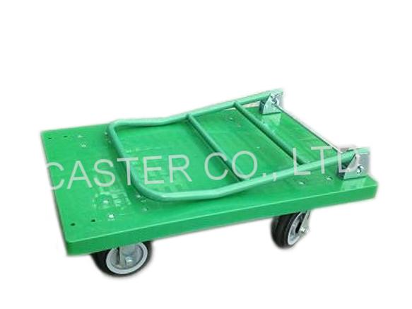 Plastic Platform Hand Truck Trolley 3