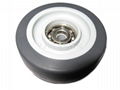 31 Series 514 High Elastic TPR Caster (Plate w/o Brake)