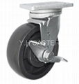 荷重导电轮子 锻造活动脚轮 150mm 2
