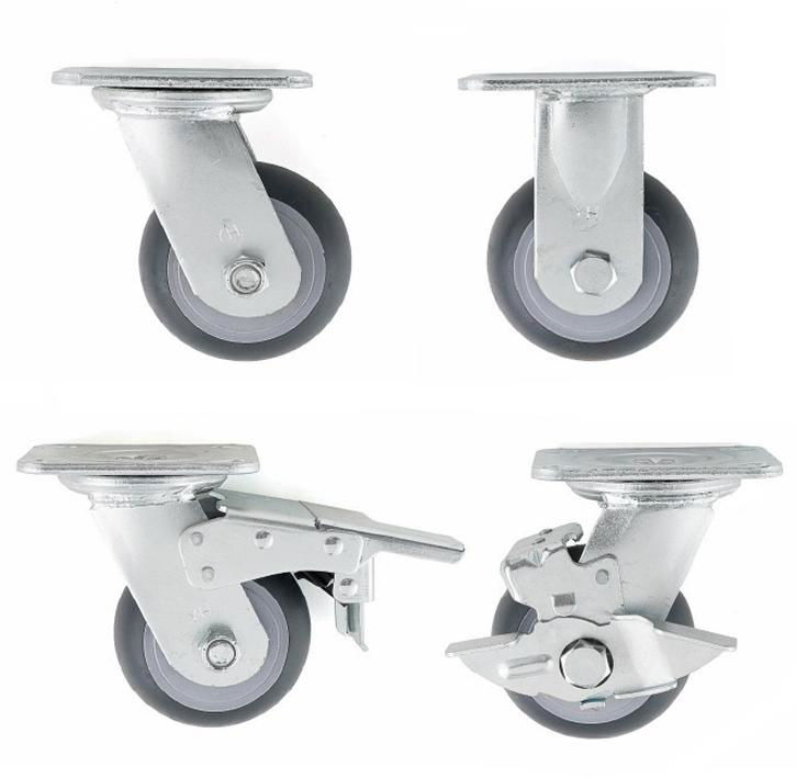 50 Series 4/5/6/8" TPR Heavy Duty Caster