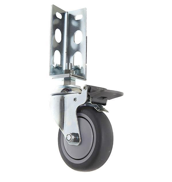 Angle Type Caster - with Brake  4