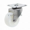 50mm Nylon Stainless Steel Caster (Swivel Plate)