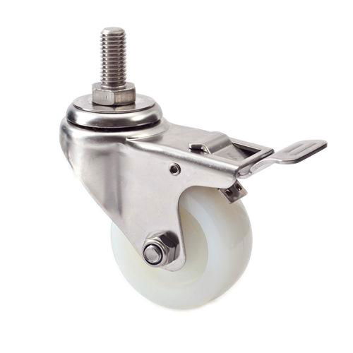 S25 Series 2.5" Nylon Stainless Steel Caster