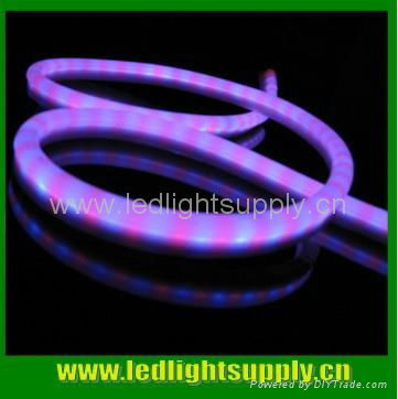mixed color flexible led neon rope 2
