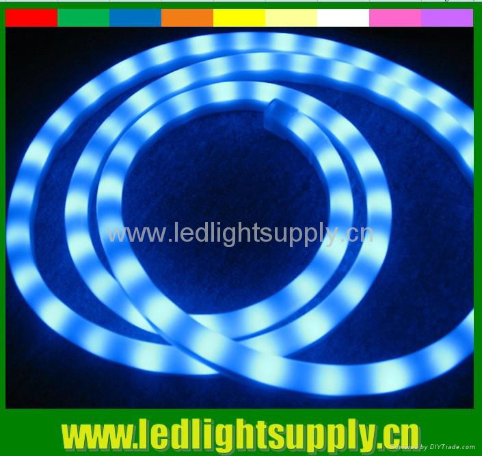 mixed color flexible led neon rope