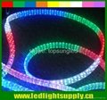 chasing led rope lights rainbow 5 wire R+B+G+W