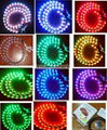 Multi-Color Under Car LED Glow Neon Light Kit (2*36"+2*24") RGB flexible strips