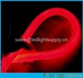100led 360 degree round LED neon flexible tube red