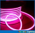 ultra-thin 8.5*17mm pink led flexible strip lights rope double cover