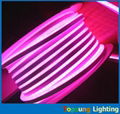 ultra-thin 8.5*17mm pink led flexible strip lights rope double cover 8