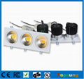 3*10w led ceiling downlight