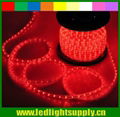 2 wires led rope 220v 7 colors optional