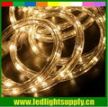 Ultra thin 10mm diameter 2 wire led rope 36leds/m waterproof