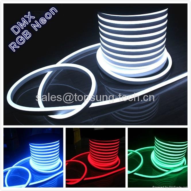 Full color changing LED Neon Light tube flexible strip