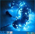AC 220v 10M blue waterproof led Christmas fairy lights