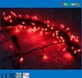 Red 10M connectable Xmas led decorative string lights