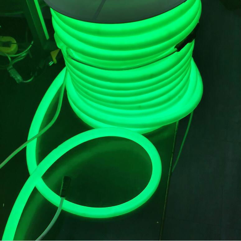 50m RGBW neon light ribbon tape flexible RGB led neon tubes 360 degree 2