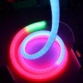 RGBW LED neon flex rope 360 round neon