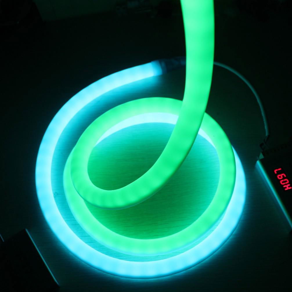 RGBW LED neon flex rope 360 round neon ribbon tube  5