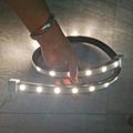 IP65 DC24 flexible wall washer RGB led strip light for building outdoor 