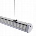 60 watt 150cm led linear light outdoor linkable pendant batten IP65 trunking