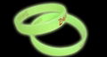 Promotional silicone wristband silicone fluorescent bracelet 4