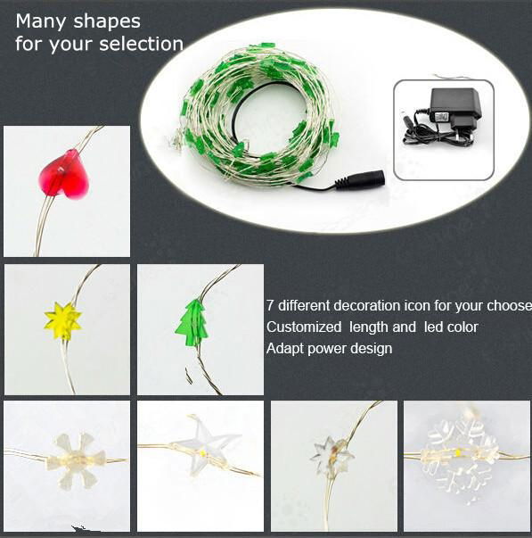 Popular Decoration Lights Mini Copper Wire LED String Light 3