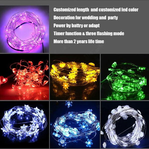 Popular Decoration Lights Mini Copper Wire LED String Light 4