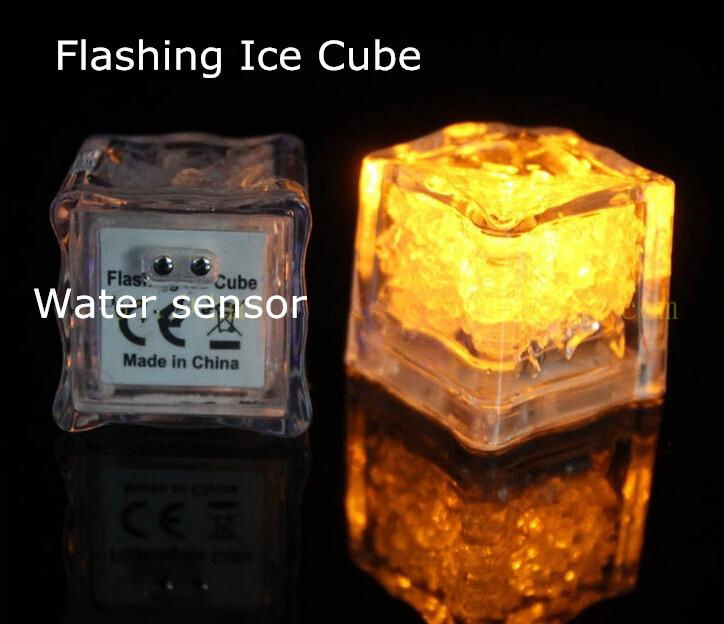 Liquid Activated LED Flashing Ice Cube 3