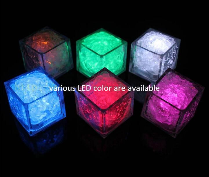 Liquid Activated LED Flashing Ice Cube 5