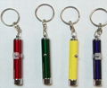 Souvenir Promotion Gift LED Torch Flashlight Led Projector Keychain  2