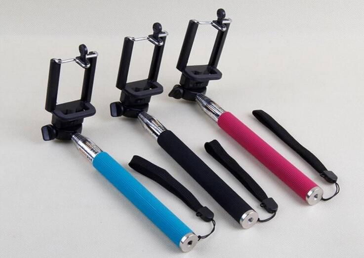 Factory Cheap Self-portrait Camera Mobile Phone Handheld Wireless Monopod 