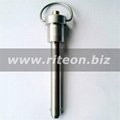 Ring handle quick release ball lock pin M10SR60