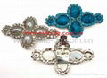 Heat shape alloy rhinestone vintage shoe clip 2