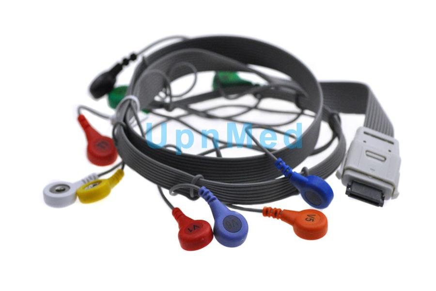 Edan Holter ECG 10 lead  wires set