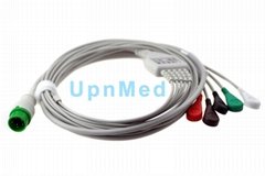 Zoncare 7000C ECG Cable with leadwires