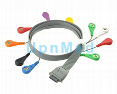 BI9800 ecg cable Holter lead