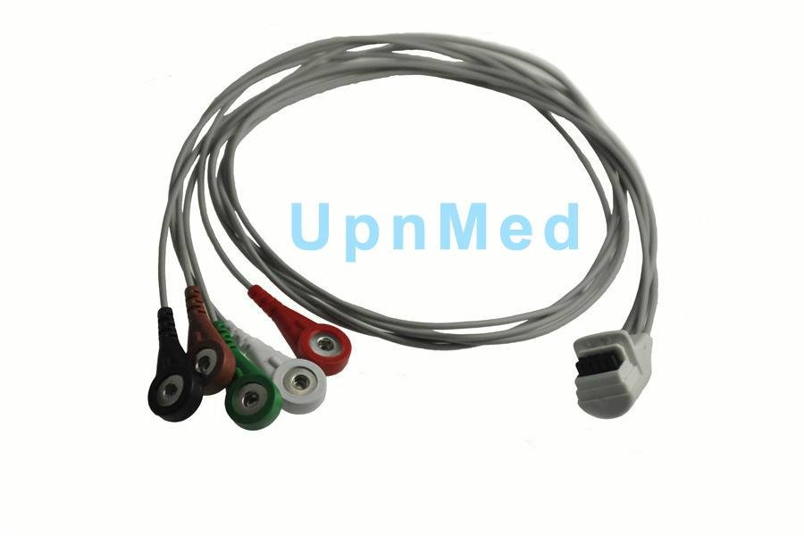 Mortara H3+ Holter ECG 5 Lead cable