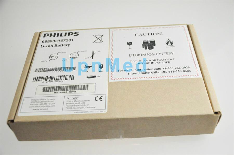 989803167281 Li-ion Rechargeable Batteries for Philips Hartstart XL+ 3