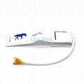 Philips M1870B/1872B Disposable size 3/4 cuff  with connector for animals 1