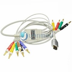 HDMI 10 lead EKG Cable with lead wires