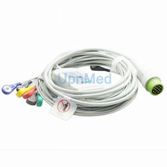 Lifepak12 Medtronic  Physio-Control 10 lead ECG  Cable with leadwires