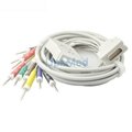 Burdick EK-10 one piece EKG cable with leadwires 2