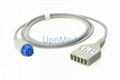 Datex 5 lead ECG trunk cable