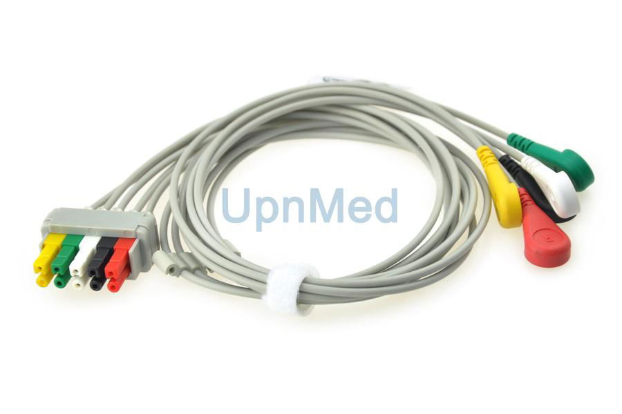 545315 Datex Ohmeda / 545318 GE Pro1000 ECG lead set 2