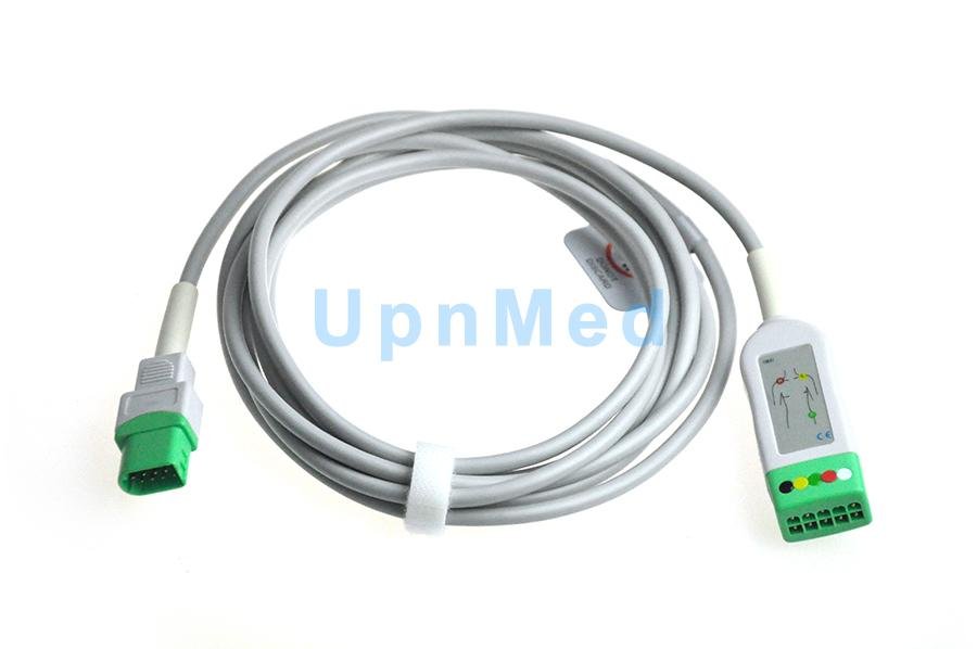 Datascope 0012-00-1745-01 Compatible ECG Trunk Cable 1