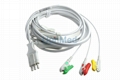 Primedic XD30 ECG cable with 3 lead lead wires 1