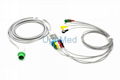 700-0008-06 Spacelabs ECG cable with leadwires 4