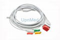 Bionet BM5 ECG Cable with lead wires, 12 pins