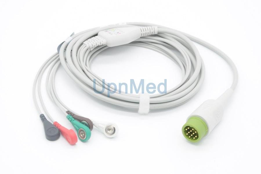 Medtronic Physio-Control Lifepak 12 ECG Cable with lead wires